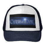 CymbaLyk blauer Stein-Logo-Hut Retrokult Cap