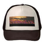 CymbaLyk Drache-Sonnenuntergang-Hut - besonders an Retrokultcap