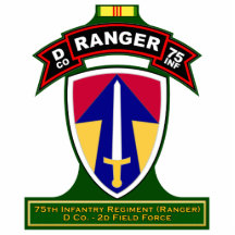 D Co, 75. Infanterie-Regiment - Förster, Vietnam Photoausschnitt