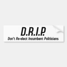D.R.I.P AUTO STICKER