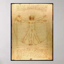 Da Vinci Vitruve LUC Viatour Plakatdrucke