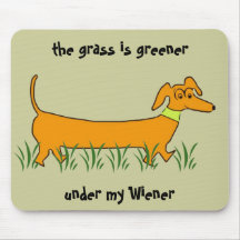 Dackel-Dackel Mousepads