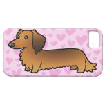 Dackel-Liebe (langhaarig) iPhone 5 Schutzhüllen