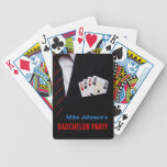Dadchelor Poker-Party-personalisierte Spielkarten