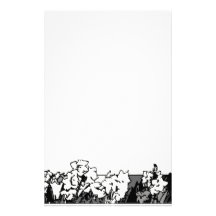 daffodilsgraphic bedrucktes büropapier