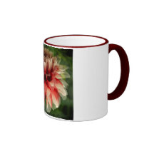 Dahlie, die Lotus verspottet Kaffeetasse
