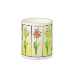 Dahlien Kaffee Haferl