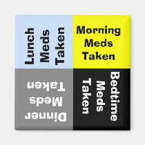 Daily Medication Reminder Magnet magnete