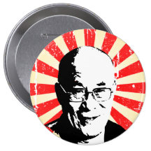 Dalai Lama Button