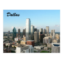 Dallas im Stadtzentrum gelegen Postkarten