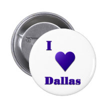 Dallas -- Mitternachtsblau Anstecknadel