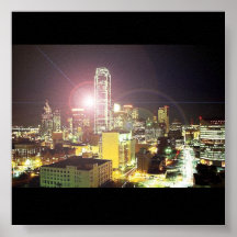 dallas_skyline plakate