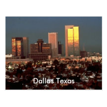 Dallas Texas Postkarte