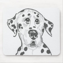 Dalmatinische Hundemausunterlage Mousepad