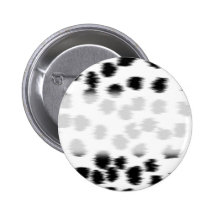 Dalmatinisches Druck-Schwarzweiss-Muster Anstecknadelbutton
