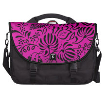 Damast-Pink-Laptop-Tasche