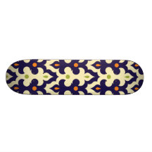 Damastpaisley-Arabeske Marokkanermuster Personalisierte Skateboarddecks