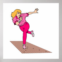 Dame Bowler Plakate