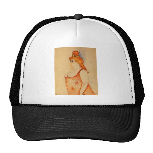 Dame Cocyte durch Toulouse-Lautrec Truckercap