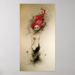 Dame Lazarus Posterdruck
