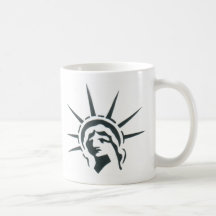 Dame Liberty Kaffee Tassen
