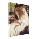 Dame Lilith, Dante Gabriel Rossetti, viktorianisch Galerie Falt Leinwand