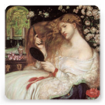 Dame Lilith durch Dante Gabriel Rossetti Personalisierte Einladungskarte