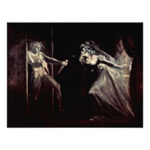 Dame Macbeth Receives The Daggers, Dame Macbeth Ta Personalisierte Einladungen