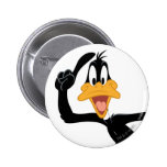 Dämliche Ente mit einer großartigen Idee Anstecknadelbutton