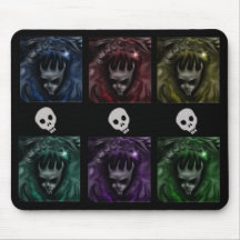 Dämon-Schädel, mousepads
