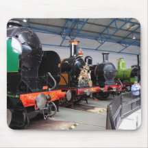 Dampf-Eisenbahn Mousepad