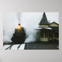 Dampf-Motor Plakatdrucke