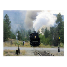 Dampf wegblasen - Motor 3716 Postkarte