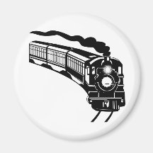 Dampfzuglokomotive Vintag Magnets