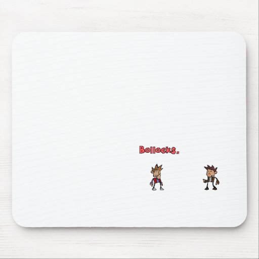 Dan und Ben: "Bollocks. " Mousepad