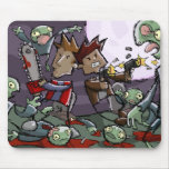 Dan und Ben gegen. Einige Zombies Mousepads
