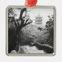 Danang Vietnam, Tempel-Ansicht-Marmor-Berg Weihnachtsbaum Ornament