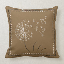 Dandelion Throw Pillow