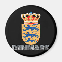 Däne-Emblem Magnete