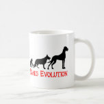 Däne-Evolution Tee Tasse