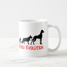 Däne-Evolution Tee Tasse