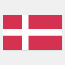 Dänemark - dänische Staatsflagge Sticker