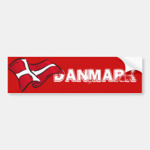 Dänemark-Fußball Autoaufkleber
