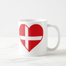 Dänemark-Liebe Kaffeehaferl