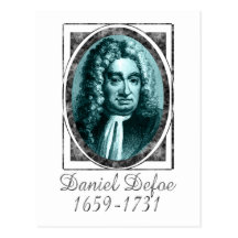 Daniel Defoe Postkarten