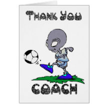 Danke Fußball-Trainer, Fußball-Trainer Grußkarten