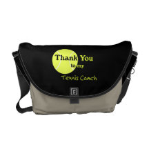 Danke zu meiner Tennis-Trainer-Bote-Tasche Kurier Tasche