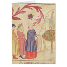 Dante und Virgil im terrestrischen Paradies Karten