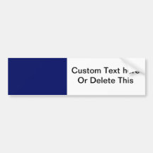 Dark Blue Background Bumper Stickers