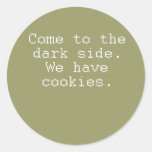 darkcookies runde sticker